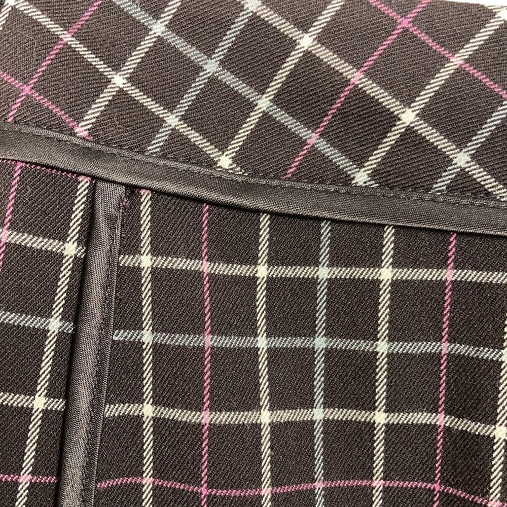 New York City Design Co. Brown Plaid Skirt - Picture 3 of 9